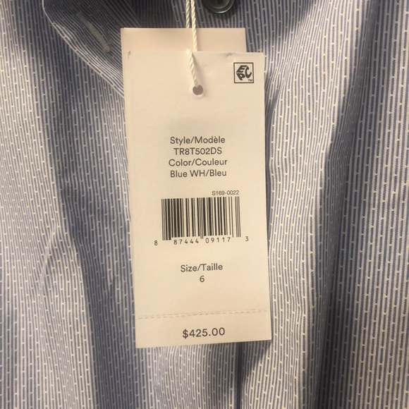 Derek Lam 10 Crosby blue dress. NWT size 6. - Picture 7 of 7